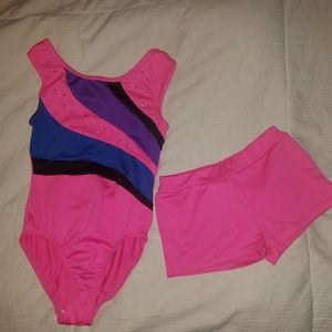 Girls gymnastics set